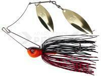 Señuelo Mustad Arm Lock Spinnerbait 21g - Black Orange