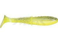 Invader Pro  5cm - Super Yellow/Clear - black glitter