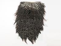 Hareline Dubbin Hen Saddle - 176 Grizzly Natural