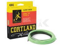 Línea Cortland 444 Sink Tip Type 6 Black/Mint Green WF8S/F