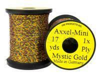 Uni Axxel-Mini Flash Tinsel Flash 1 Strand 17 yds - Mystic Gold