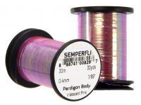 Semperfli Perdigon Body 30m 32yds 0.4mm 1/69" - Iridescent Pink