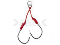 Anzuelos Savage Gear Bloody Assist Hook J DOUBLE ASYMMETRIC #3/0