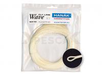 Líneas de pesca con mosca Wave WF Floating Cream 25m 90ft #5 WF5F