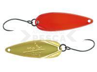 Cucharilla ondulante para trucha Molix Lover Area Spoon 3.2 g (1/8 oz) - 331 Orange Top / Gold