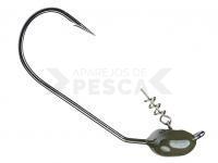 Cabezas plomadas Strike King Tour Grade Mag Jig Head #5/0 | 3/8oz - Green Pumpkin