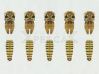 Hemingway's Mayfly Wings Buds and Back - Large | Yellow