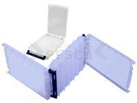 Caja Meiho Reversible 120 Two Sided Plastic Lure Case - Clear