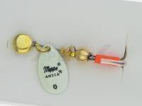 Cucharilla giratoria Mepps Aglia Fluo #0 | 2.5g - Phospho