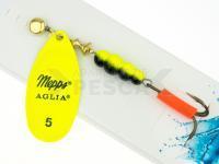 Cucharilla giratoria Mepps Aglia Fluo #5 | 13g - Chartreuse