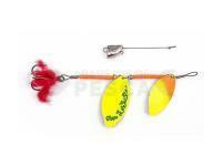 Mepps Pike Tandem - Chartreuse Orange