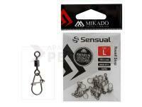 Mikado Round Snap con giratorio Talla L - Nickel