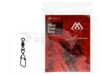 Mikado Giratorio con Grapa German A #1/0 - Matte Black
