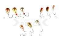 Jaxon Tungsten Mormyshkas Ice Jigs