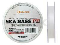 Trenzado Toray Sea Bass PE Power Game 8 Braided Natural 150m 12lb #0.6