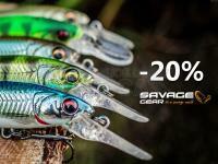 !Última oportunidad! Descuento -20%: Daiwa, Savage Gear, Westin y Meiho Versus!