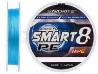 Trenzado Favorite Smart PE 8x 150m (sky blue) - #1.2/0.187mm 20lb/9.5kg