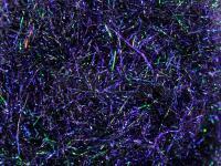 Peacock Dubbing - Black Violet / Green - Blue Effect