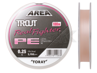 Trenzado Toray Area Trout Real Fighter PE 100m #0.2 4lb - 0.074mm