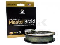 Trenzado Cortland Master Braid 150 yds Moss Green 15lb | .009 in | .229 mm