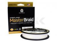 Trenzado Cortland Master Braid 150 yds White 8lb | .005 in | .127 mm