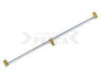 Bar with two fixed threads for rests. - 40cm