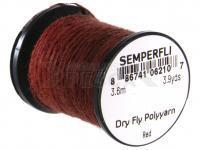 Semperfli Dry Fly Polyyarn 3.6m 3.9yds - Red