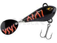 Señuelo Balzer Colonel Spin Buddy Evil Eye Plastic Body 12g 40mm - Black Albino