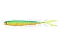 Vinilo Fox Rage Slick Finesse Super Soft 13cm 5in - UV Blue Back Chartreuse