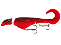 Señuelo Headbanger Colossus Curly 31cm 170g Suspending - Red/Black