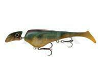 Señuelo Headbanger Shad 16cm Suspending - Motoroil/green