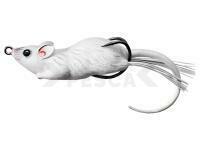 Señuelo Live Target Hollow Body Mouse 7cm 14g - White/White