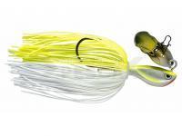 Señuelo Rapala Rap-V Pike Bladed Jig 10cm 28g - Silver Fluorescent Chartreuse