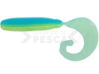 Vinilo Reins Fat G-Tail Grub 3 inch - L14 Ice Chartreuse Ⅱ