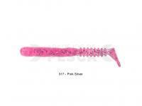 Vinilo Reins Rockvibe Shad 1.2 inch - 317 Pink Silver
