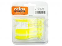 Vinilo Reins S-Cape Shad 2.5 inch - B91 White Chart