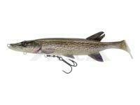 Señuelo blando Savage Gear 3D Pike Shad 20cm 65g - White Pike