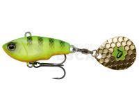 Señuelo Savage Gear Fat Tail Spin 6.5cm 16g - Firetiger Fluo