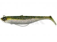 Vinilo SG Savage Minnow Weedless 10cm 16g 2+1pcs - Green Silver