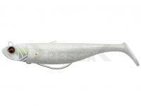 Vinilo SG Savage Minnow Weedless 10cm 16g 2+1pcs - White Pearl Silver