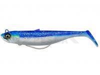 Vinilo SG Savage Minnow Weedless 12.5cm 28g 2+1pcs - Blue Pearl Silver