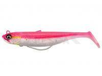 Vinilo SG Savage Minnow Weedless 12.5cm 28g 2+1pcs - Pink Pearl Silver