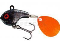 Señuelo Westin DropBite Spin Tail Jig 3.7cm 22g - Black Mamba