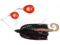 Spinnerbait Westin MonsterVibe Colorado Blades 65g - Black Mamba