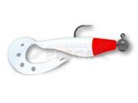 Vinilos Delalande Sandra 9cm 7g - 61 - Blanc Tête Rouge