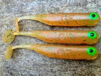 Señuelos blandos Great Fish GF1 49mm 1g - no scent - curry