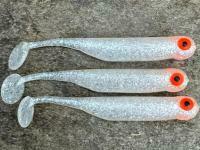 Señuelos blandos Great Fish GF1 49mm 1g - no scent - silver pearl