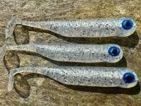 Señuelos blandos Great Fish GF1 49mm 1g - no scent - white pearl