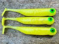 Señuelos blandos Great Fish GF1 49mm 1g - no scent - yellow