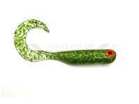 Señuelos blandos Great Fish GF1 Twister 49mm - no scent - glitter green